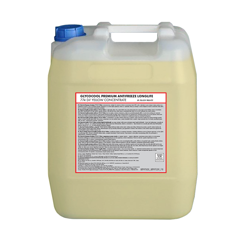 Kemetyl GlycoCool Longlife Premium Antifreeze 774 D-F Yellow, G12/G12+ type – 20L