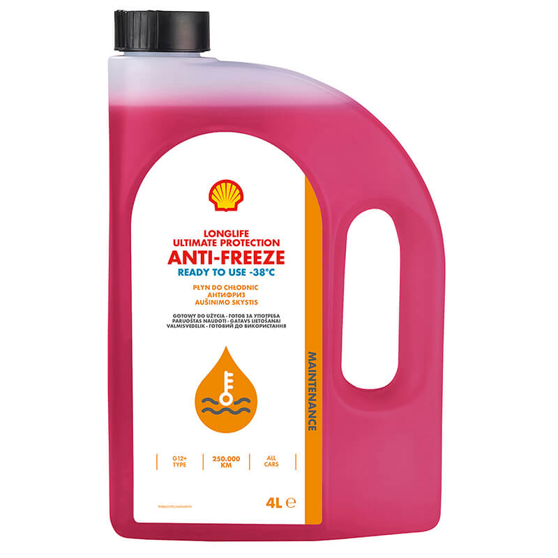 Płyn do chłodnic Anti-Freeze Longlife Ultimate Protection Shell – 4L