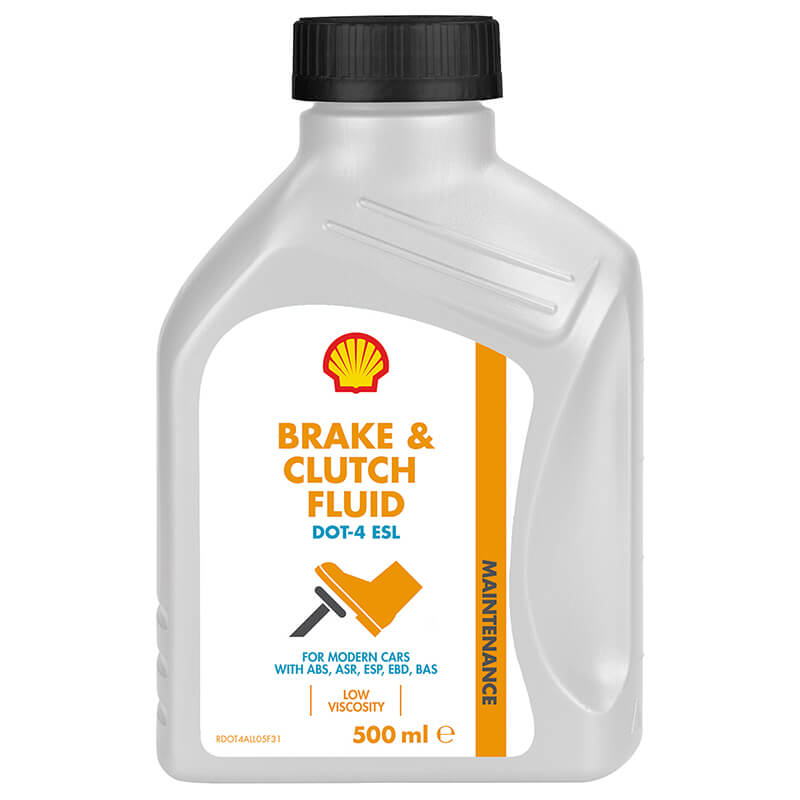Shell Brake & Clutch Fluid DOT- 4 ESL – 0.5L