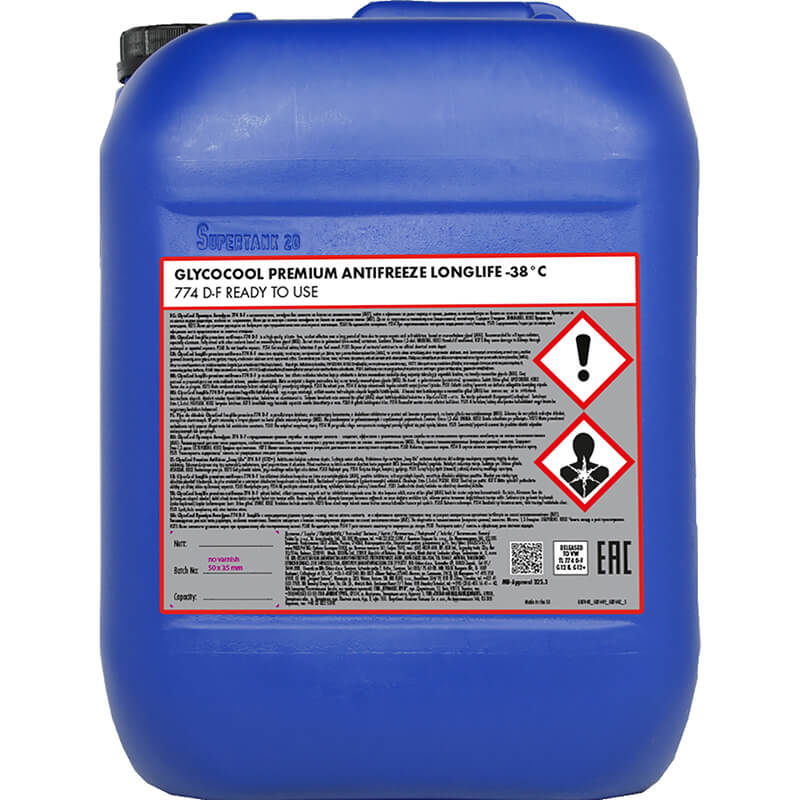 Kemetyl GlycoCool Longlife Premium Antifreeze 774 D-F, G12/G12+ type – 20L