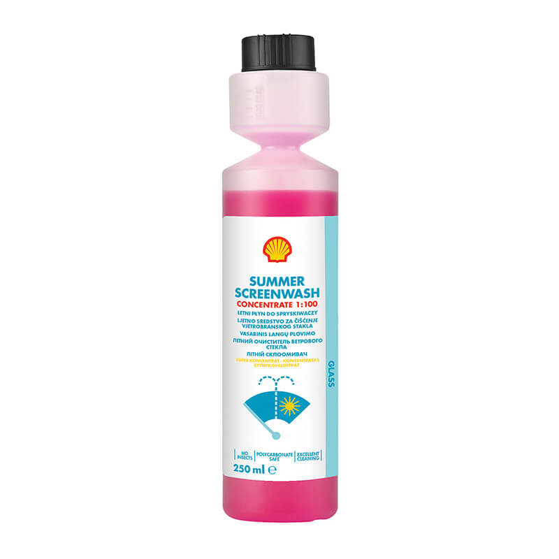 Shell Summer Screenwash concentrate 1:100 – 250 ml