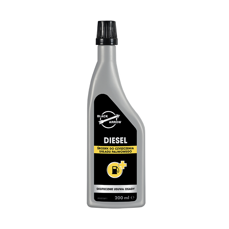 Środek do czyszczenia układu paliwowego – diesel Black Arrow 200 ml