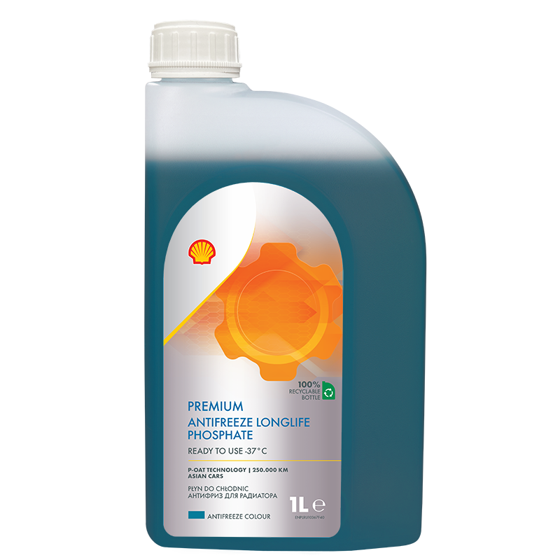 Płyn do chłodnic Premium Phosphate Longlife Shell – 1L